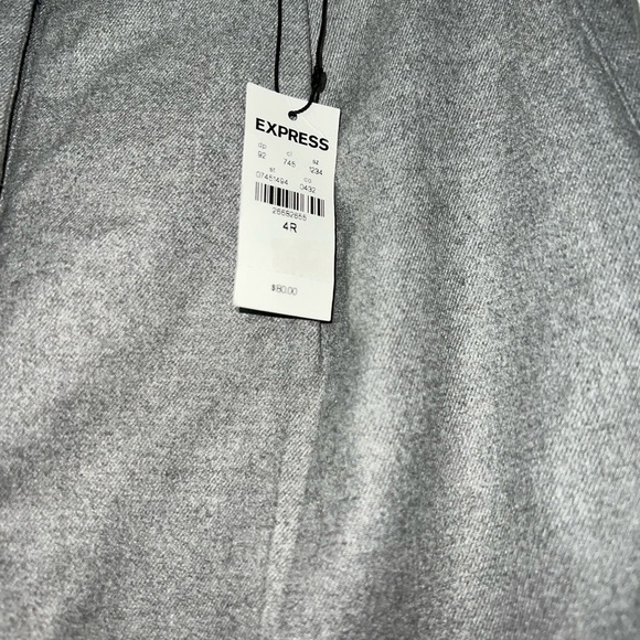 High Waisted Tapered Flannel Ankle Pant NWT size 4 - Picture 6 of 6